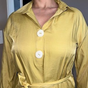 Mustard dress